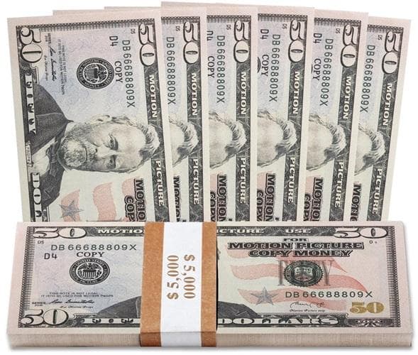 Buy Fake 50 USD Bills