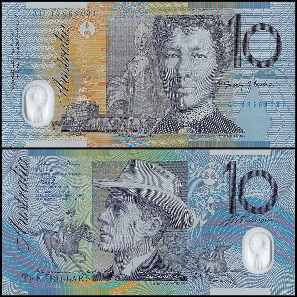 Buy Counterfeit AUD 10 Dollar Banknotes